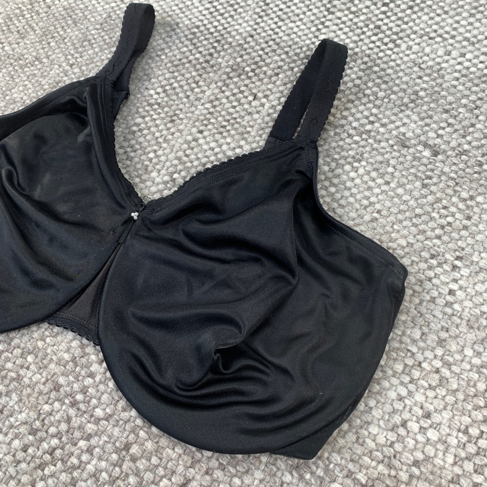 Wacoal Underwire Bra Womens 42G Black 857109 Full Coverage Unlined Supportive
